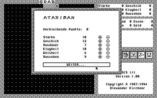 Grab von Manuleos (Das) atari screenshot